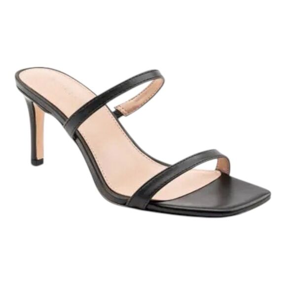 BCBGeneration Woman's Salin Dress Sandal. Black leather size 9.5 - Picture 8 of 9